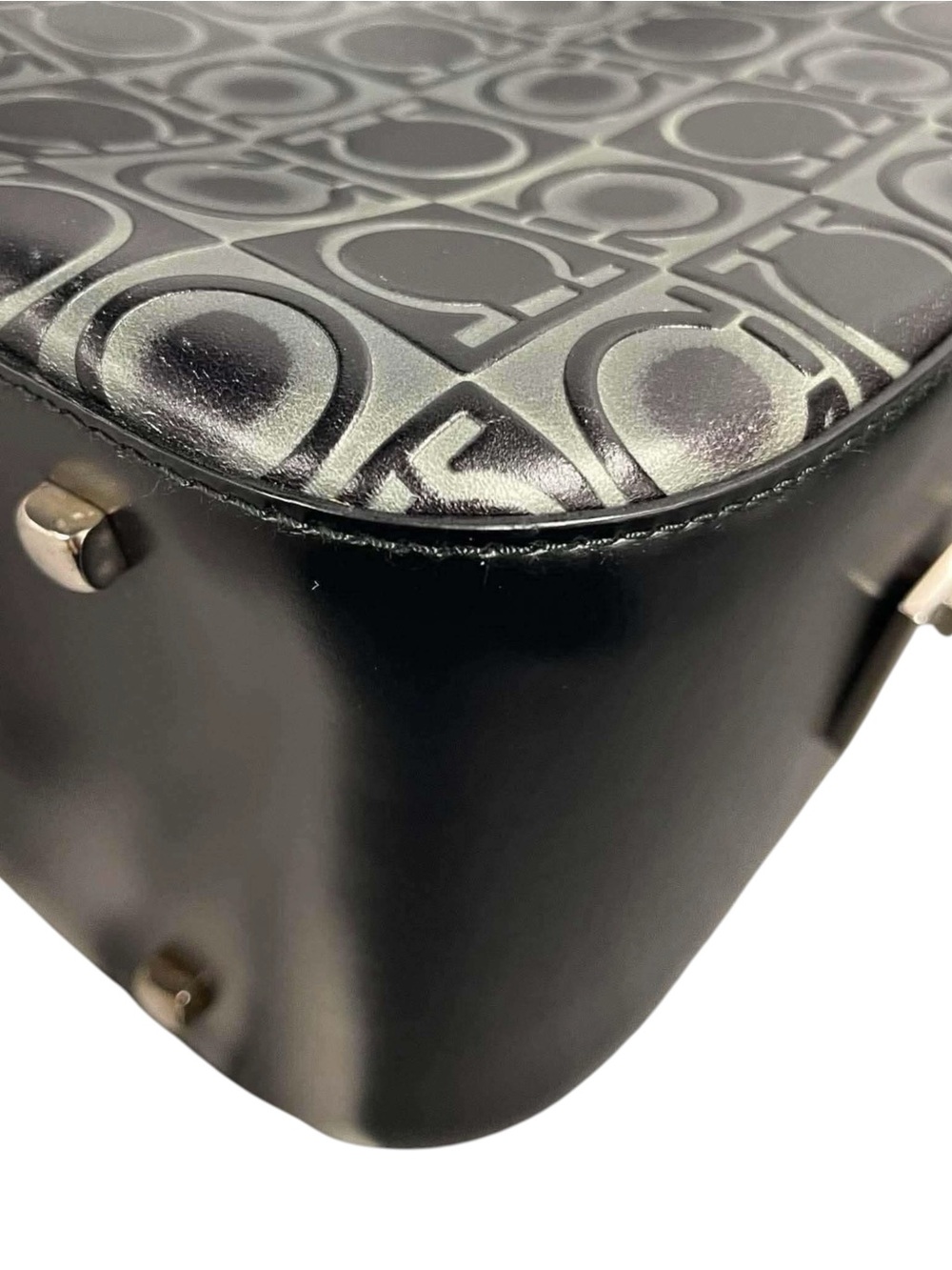 Salvatore Ferragamo Gancini Bowling Bag - Picture 3 of 7